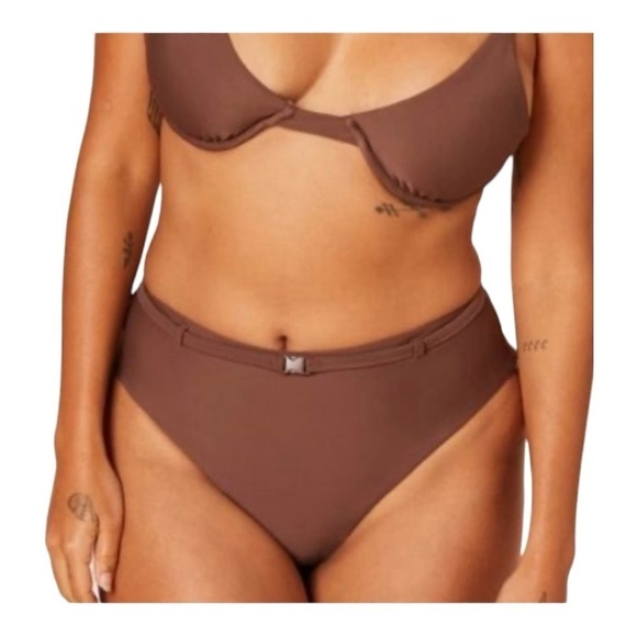 Andie Swim Riviera Swim Bottom in Espresso NWT - Picture 1 of 5